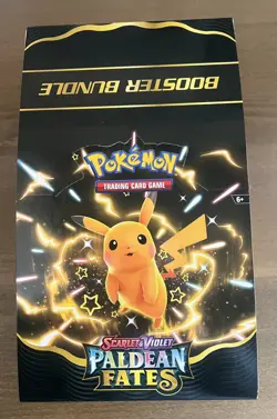 Pokemon Paldean Fates Booster Bundle Display Box only - No cards, No bundles - Image 1