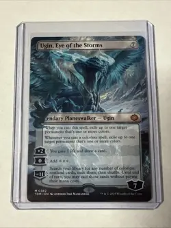 MTG Ugin, Eye of the Storms (Borderless) Tarkir: Dragonstorm Regular - Image 1