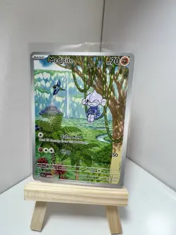 Meditite 153/142 Illustration Rare Holo Pokemon Card SV Stellar Crown NM/M - Image 1