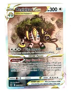 Regigigas VSTAR GG55/GG70 Holo Crown Zenith Galarian Gallery Pokemon NM/M - Image 1