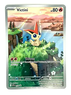 Victini 208 Holo Promo Scarlet & Violet Promo Pokemon Near Mint - Image 1