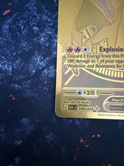 Pokemon TCG Mega Charizard Y Ex 294/217 Ascended Heroes NM/M ✅ - Image 5