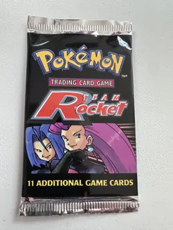 Pokemon Team Rocket Booster Pack Unlimited edition TCG - Image 1