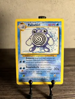 Pokemon TCG Poliwhirl Base Set 38/102 Regular Unlimited Uncommon-LP!! - Image 1