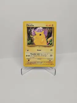 Pikachu 58/102 Stamped PokeTour 1999 Black Star Promo WOTC Pokemon Card TCG - Image 1