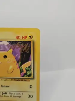Pikachu 58/102 Stamped PokeTour 1999 Black Star Promo WOTC Pokemon Card TCG - Image 4