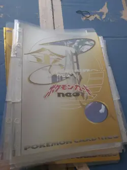 Japanese Exclusive Pokemon Neo Genesis Promo Premium Folder File Binder (Empty) - Image 2