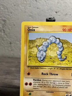 Onix 056/102 Base Set Regular Common-Pokemon TCG-WOTC-Fast Shipping-LP!! - Image 2