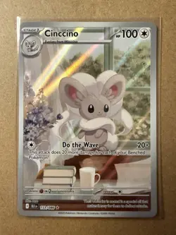 Pokemon TCG Cinccino 153/086 Black Bolt & Druddigon 151/086 White Flare IR - Image 1