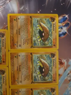 Kabuto Fossil 50/62 1st Edition Pokemon, 5 Card Set - Image 2