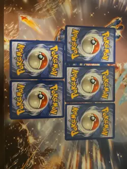 Kabuto Fossil 50/62 1st Edition Pokemon, 5 Card Set - Image 5