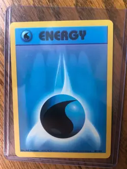 Pokemon TCG Water Energy Base Set 102/102 Regular Unlimited Common - Image 1