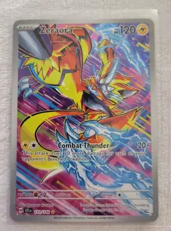 Zeraora 151/142 - Illustration Rare - Pokemon SV07: Stellar Crown. - Image 1