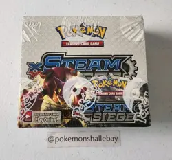 Pokemon TCG - XY Steam Seige Booster Box (36 Packs) *BRAND NEW/FACTORY SEALED*. - Image 1