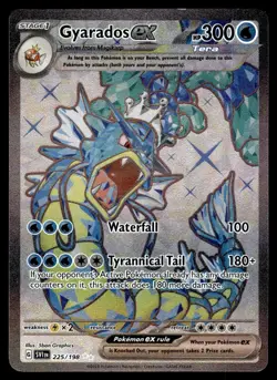 Gyarados ex 225/198 Ultra Rare Scarlet & Violet Pokemon Holo NM - Image 1