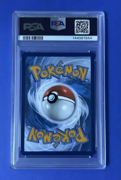 2025 Pokemon SVP EN Rocket’s MewTwo ex Team Rocket Tin #216 PSA 9 MINT - Image 2
