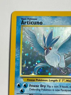 *** Articuno 2/62 Unlimited Holo Rare - Pokemon Fossil Set NM/LP - Image 2