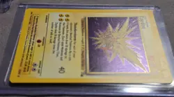 Pokemon TCG Zapdos 15/62 Fossil Holo Rare Basic 80 HP English 1999 WotC - Image 3
