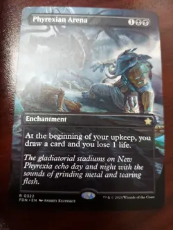 Phyrexian Arena (Borderless) Foundations Regular - Image 1