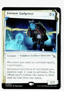 Forensic Gadgeteer (Showcase) | Foil | Murders at Karlov Manor | 342 | NM | MTG - Image 1
