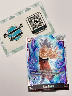 FB04-129 SCR Son Goku Ultra Limit Secret Rare NM Fusion World Dragon Ball Card - Image 2