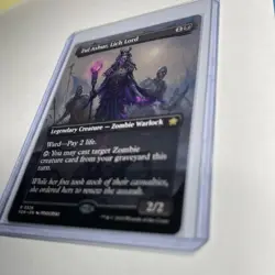 Zul Ashur, Lich Lord (Borderless) Foundations Regular - Image 2