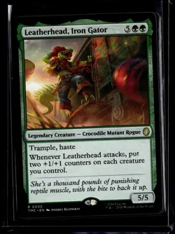 Leatherhead, Iron Gator - 30 - TMC - NM - MTG Magic the Gathering - Image 1