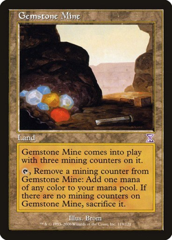 MTG - Gemstone Mine - Time Spiral - Magic the Gathering - Image 1