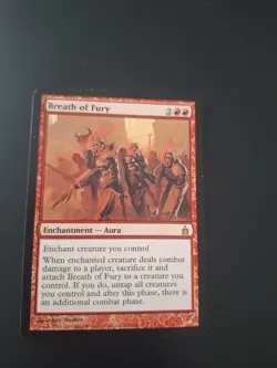 MTG - Breath of Fury - MAGIC THE GATHERING Rare card - Image 1