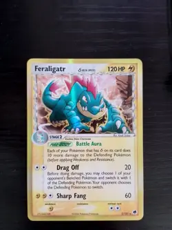 Pokemon - Feraligatr 2/101 - HOLO Rare EX Dragon Frontiers Delta Species - Image 1