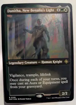 Danitha, New Benalia's Light (Foil Etched) March of the Machine - MTG RARE - Image 1