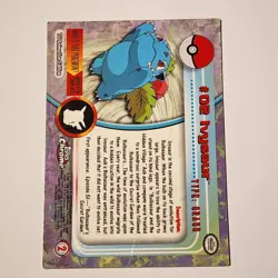2000 Topps Chrome Pokemon TV Animation Foil #02 Ivysaur Original - Image 4