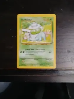 Pokemon TCG Bulbasaur Base Set 44/102 Regular 1999-2000 Wizards Base Set - Image 3