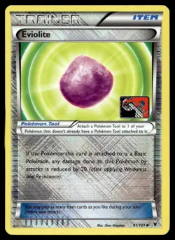 Eviolite - Crosshatch (League Promo) 091/101 2016 Pokemon TCG - Image 1