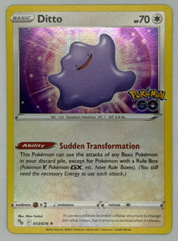 Ditto 053/078 Pokemon GO Holo - Image 2