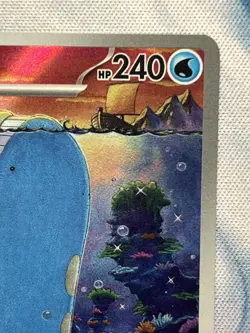Wailord 162/159 IR illustration Rare 2025 Journey Together Pokemon Card TCG LP+ - Image 4