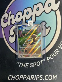 Pokemon Phantasmal Flames Paldean Wooper Full Art IR Holo #102/094 - Image 1