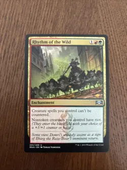 1x - Rhythm of the Wild - Ravnica Allegiance - NM MTG - Image 1