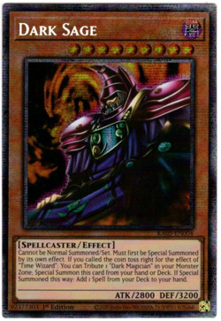 Yugioh Dark Sage - Rarity Collection 5 Holo English NM - Image 1
