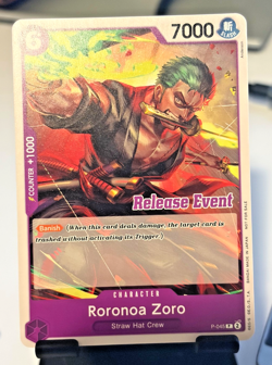Roronoa Zoro P-045 Release Event Winner Pack Promo (Foil) - Image 1