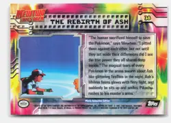 The Rebirth Of Ash #38 Topps The First Movie Trading Cards Pokemon MP - Image 2