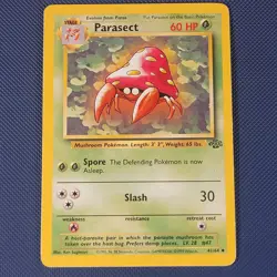 Parasect 41/64 - Jungle - Uncommon Pokemon Card - LP - Image 1
