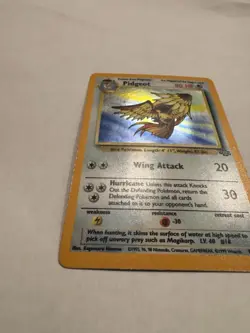 1999 Pokemon Jungle Pidgeot 08/64 Holo Rare Unlimited English Card - Image 2