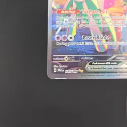 Pokemon TCG Card Iron Valiant ex 249/182 Paradox Rift Special Illustration - LP - Image 3