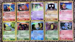 Pokemon TCG 10 Card Lot!! All Reverse Holos From Early 2000s!! Assume All LP!! - Image 1