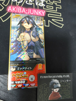 My Hero Academia Heroes Battle Rush Card Midnight HBR-0-179-R Japan - Image 1