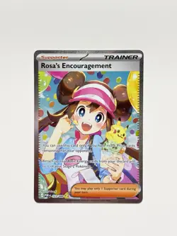 Rosa's Encouragement 123/088 Full Art Pokemon Me03: Perfect Order English NM #16 - Image 1