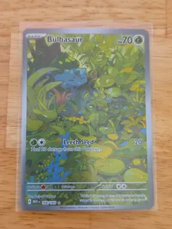 Bulbasaur 166/165 - Scarlet & Violet 151 Pokemon Card - Image 1