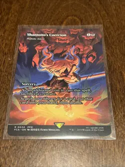 MTG Final Fantasy Shantotto's Coercion - Diabolic Intent - Showcase NM Non Foil - Image 1