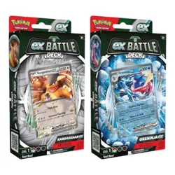 Pokemon TCG EX Battle Deck Greninja and Kangaskhan Set of 2 - Image 1